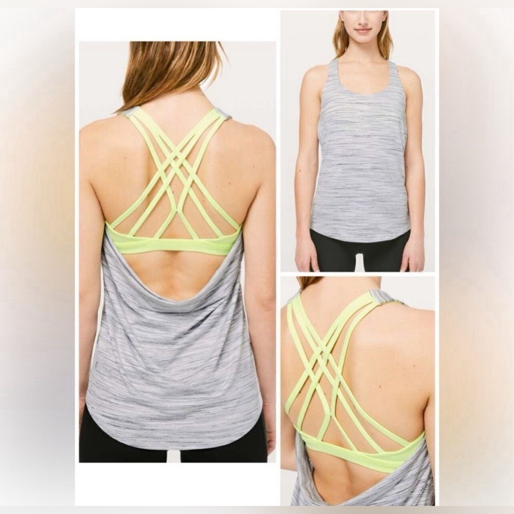 LULULEMON Slay the Studio 2-in-1 Tank Top with Built-in Padded Sports Bra